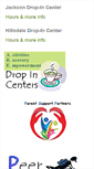 Mobile Screenshot of dropincenters.org